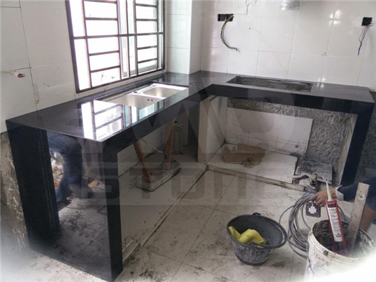 Kitchen Top - Black Galaxy